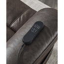 Signature Design by Ashley Oatman Leather Look Lift Chair with Heat and Massage 1800412 IMAGE 11
