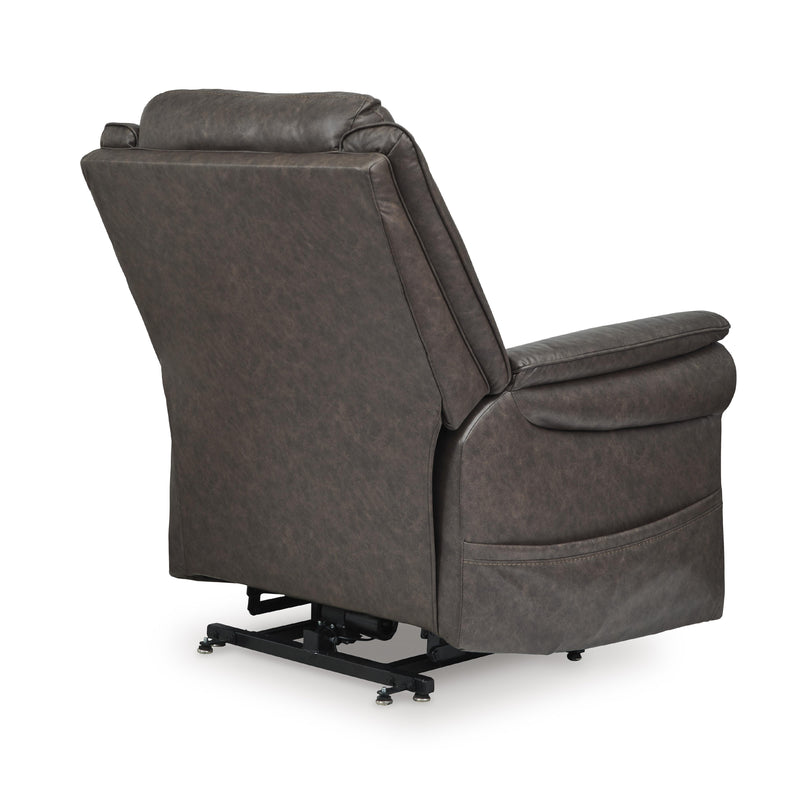 Signature Design by Ashley Oatman Leather Look Lift Chair with Heat and Massage 1800412 IMAGE 6