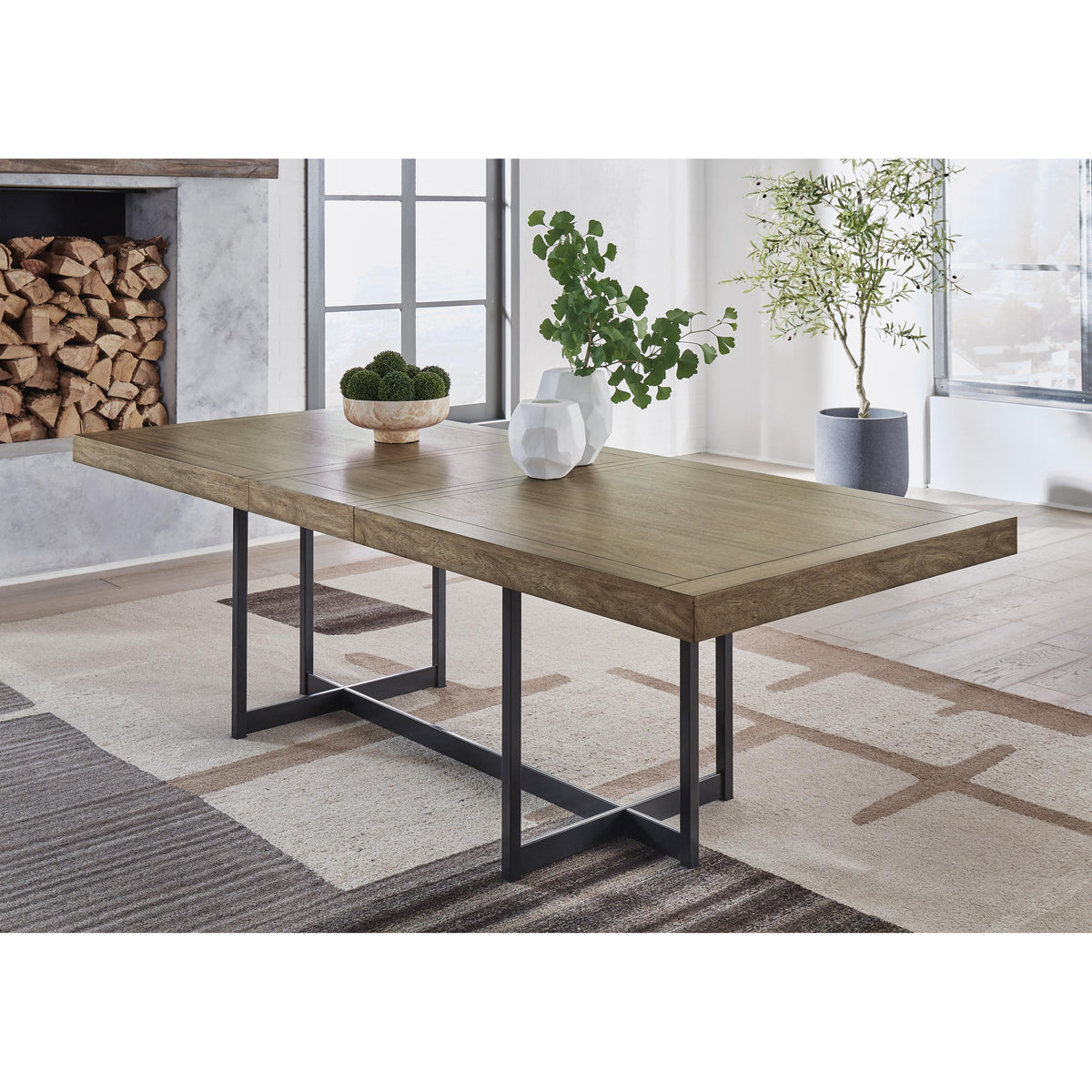 Signature Design by Ashley Tomtyn D622-35 Rectangular Dining Room Exte