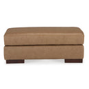 Signature Design by Ashley Lombardia Leather Match Ottoman 5730214C IMAGE 2