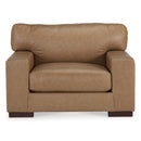 Signature Design by Ashley Lombardia Stationary Leather Match Chair 5730223C IMAGE 2