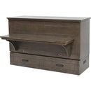  Cabinet Bed Studio Queen Cabinet Bed - Grey IMAGE 1