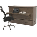  Cabinet Bed Studio Queen Cabinet Bed - Grey IMAGE 2