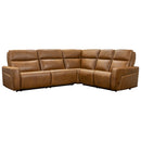 Elran Paxton Reclining 5 pc Sectional Paxton 4038 5 pc Reclining Sectional IMAGE 1