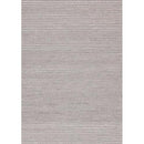  Kalora Interiors Aspen White Taupe Black Stripe Pattern Woven Rug, 7'10" x 10'6" IMAGE 1