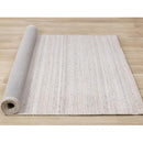  Kalora Interiors Aspen Beige Cream Rhombus Pattern Woven Rug, 5'3" x 7'7" IMAGE 6