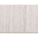  Kalora Interiors Aspen Beige Cream Rhombus Pattern Woven Rug, 5'3" x 7'7" IMAGE 8