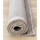  Kalora Interiors Aspen White Grey Brown Striped Southwestern Pattern Rug, 7'10" x 10'6" IMAGE 11
