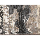  Kalora Interiors Aurora Grey Black Cream Brown Stormy Sky Rug, 7'10" x 10'10" IMAGE 9