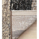  Kalora Interiors Aurora Grey Black Cream Brown Stormy Sky Rug, 5'3" x 7'7" IMAGE 11