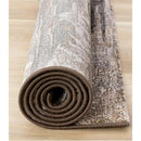  Kalora Interiors Aurora Grey Black Cream Brown Stormy Sky Rug, 5'3" x 7'7" IMAGE 4