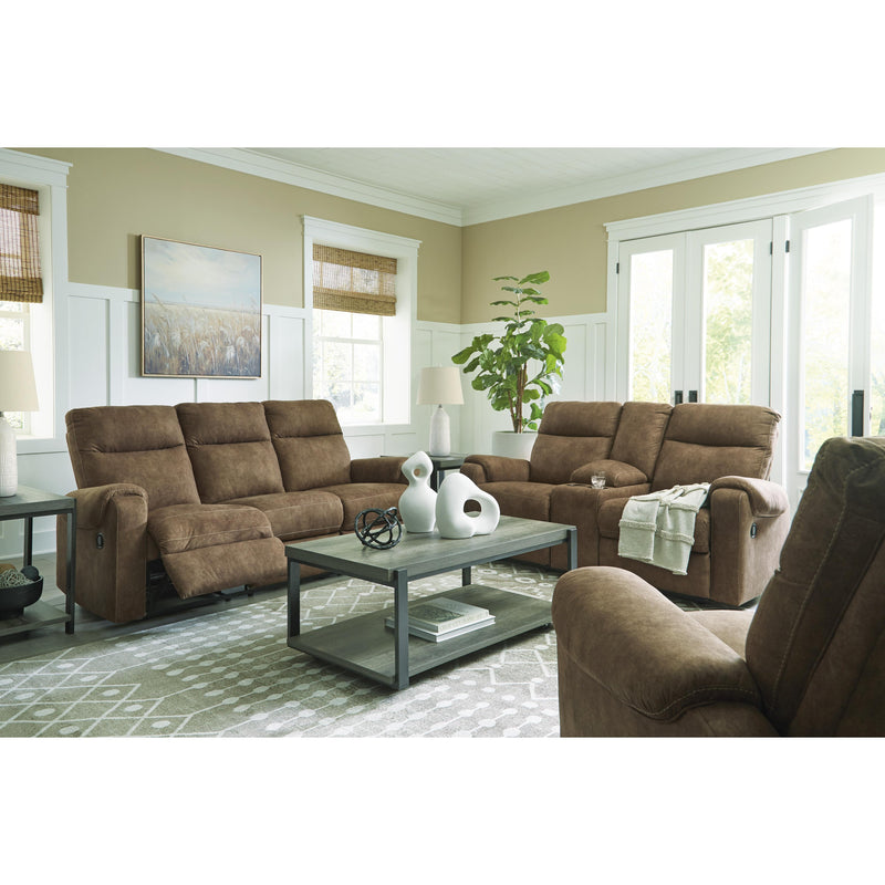 Signature Design by Ashley Edenwold Reclining Leather Look Loveseat with Console 1380594C IMAGE 12