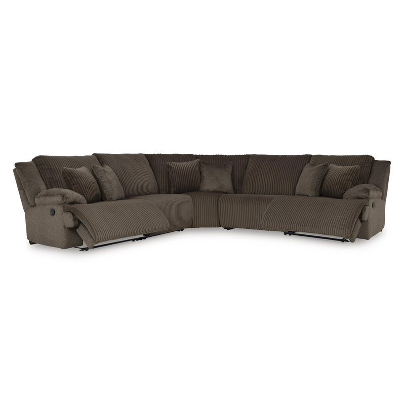 Signature Design by Ashley Top Tier Reclining Fabric 5 pc Sectional 9270540C/9270519C/9270577C/9270546C/9270541C IMAGE 2