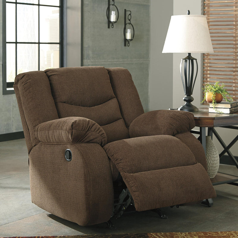 Signature Design by Ashley Tulen Rocker Fabric Recliner 9860525C IMAGE 4