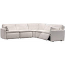  Elran Bianca Power Reclining Fabric 5 pc Sectional Bianca 9098 5 pc Power Reclining Sectional IMAGE 1