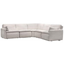  Elran Bianca Power Reclining Fabric 5 pc Sectional Bianca 9098 5 pc Power Reclining Sectional IMAGE 2