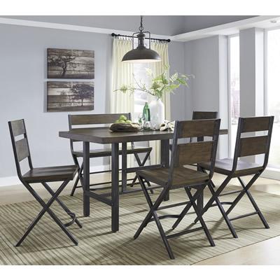 Signature Design by Ashley Kavara D469D2 6 pc Counter Height Dining Set IMAGE 2