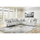 Signature Design by Ashley Top Tier Reclining Fabric 5 pc Sectional 9270640C/9270619C/9270677C/9270646C/9270641C IMAGE 4
