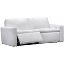  Elran Blanche Power Reclining Fabric Sofa Blanche 9099-180/9099-190 Power Reclining Wide Sofa IMAGE 1
