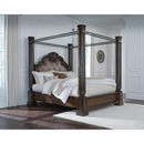  Signature Design by Ashley Maylee B947B8 Queen Canopy Bed IMAGE 4