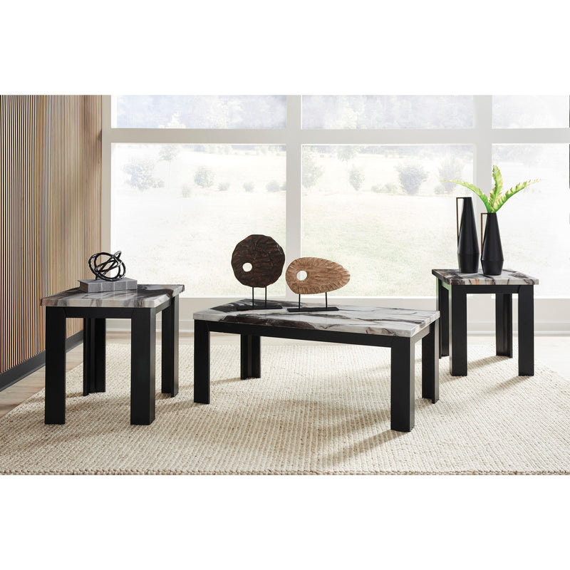 Signature Design by Ashley Jazmore T255-13 Occasional Table Set IMAGE 3