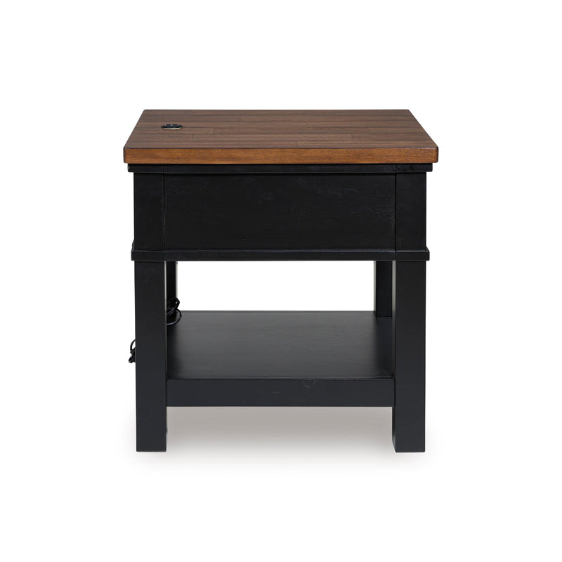 Signature Design by Ashley Wildenauer T664-3 Rectangular End Table IMAGE 4