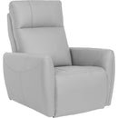  Elran Relaxon Fabric Lift Chair Relaxon L0832-MEC-ML0-H One Motor Lift Chair with Power Headrest - Grey IMAGE 1