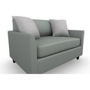  Best Home Furnishings Bayment C13TE Chair & A Half With Twin Sleeper - Power Blue/Espresso IMAGE 1