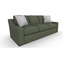  Best Home Furnishings Caverra FSS51 Stationary Sofa With Two (2) Pillows - Jungle IMAGE 1