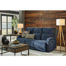  Best Home Furnishings Maverly FSS910RZ4 Power Tilt Headrest Space Saver Sofa - Sapphire IMAGE 6