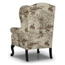  Best Home Furnishings Sylvia FS0710ABX2 Stationary Chair - Mineral/Antique Black IMAGE 4