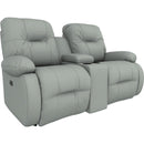  Best Home Furnishings Brinley L700RY7 Power Tilt Headrest Rocker Console Loveseat - Power Blue IMAGE 1