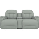  Best Home Furnishings Suitably L830RQ7 Power Rocker Console Loveseat - Power Blue IMAGE 2