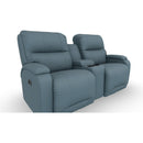  Best Home Furnishings Maverly L910CY7 Power Tilt Headrest Rocker Console Loveseat - Tranquil IMAGE 1