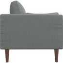 Best Home Furnishings Trafton S10DW Stationary Sofa With Two (2) Pillows - Power Blue/Dark Walnut IMAGE 3