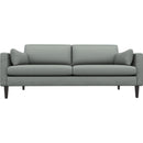  Best Home Furnishings Trafton S10E Stationary Sofa With Two (2) Pillows - Power Blue/Espresso IMAGE 2