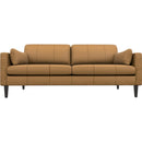  Best Home Furnishings Trafton S10ELU Stationary Sofa With Two (2) Pillows - Butterscotch/Espresso IMAGE 2