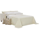  Best Home Furnishings Bayment S13FDW Full Stationary Sofa Sleeper With Two (2) Pillows - Sand/Dark Walnut IMAGE 3