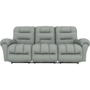  Best Home Furnishings Seger S720RZ4 Power Tilt Headrest Space Saver Sofa - Power Blue IMAGE 2