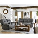  Best Home Furnishings Unity Coll2 S735RZ4 Power Tilt Headrest Space Saver Sofa - Steel IMAGE 5
