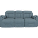  Best Home Furnishings Suitably S830CZ4 Power Tilt Headrest Space Saver Sofa - Tranquil IMAGE 2