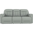  Best Home Furnishings Suitably S830RP4 Power Space Saver Sofa - Power Blue IMAGE 2