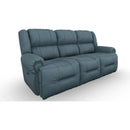  Best Home Furnishings Genet S960CZ4 Power Tilt Headrest Space Saver Sofa With Tray - Tranquil IMAGE 1
