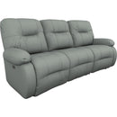  Best Home Furnishings Brinley U700RP4 Power Space Saver Sofa - Power Blue IMAGE 1