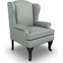  Best Home Furnishings Sylvia 0710AB Stationary Chair - Power Blue/Antique Black IMAGE 1