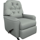  Best Home Furnishings Cara 1AW45 Swivel Glider Recliner - Power Blue IMAGE 1