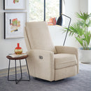  Best Home Furnishings Calli 1AZ95 Power Tilt Headrest Swivel Glider Recliner - Tan IMAGE 4