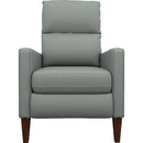  Best Home Furnishings Janae 1LP30DW Power High Leg Recliner - Power Blue/Dark Walnut IMAGE 2