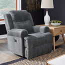  Best Home Furnishings Brielle 9NP44 Power Space Saver Recliner - Charcoal IMAGE 4