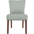  Best Home Furnishings Jazla 9850DW/1 Dining Chair - Power Blue/Dark Walnut IMAGE 2